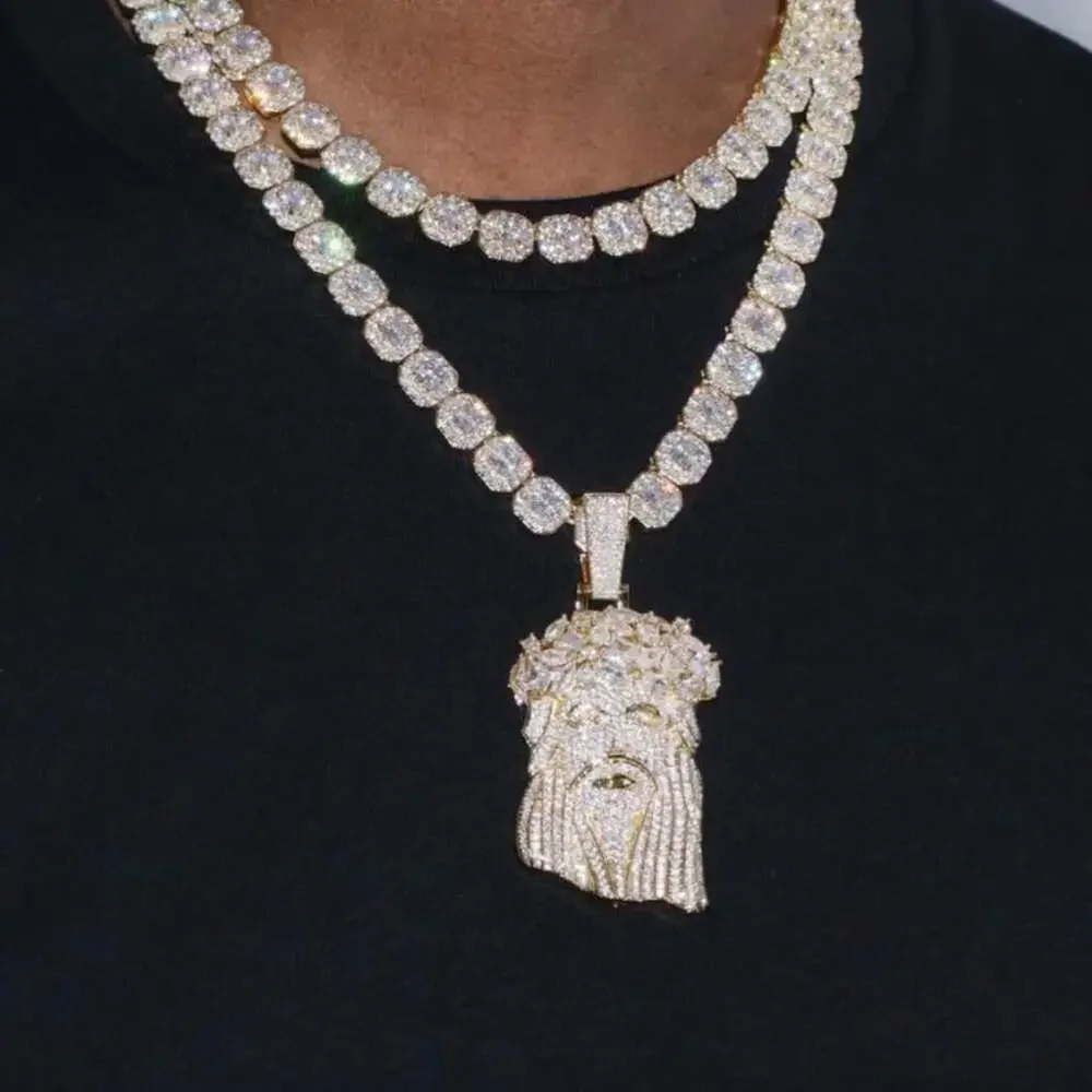 Title Iced Out Gold Jesus 085 D